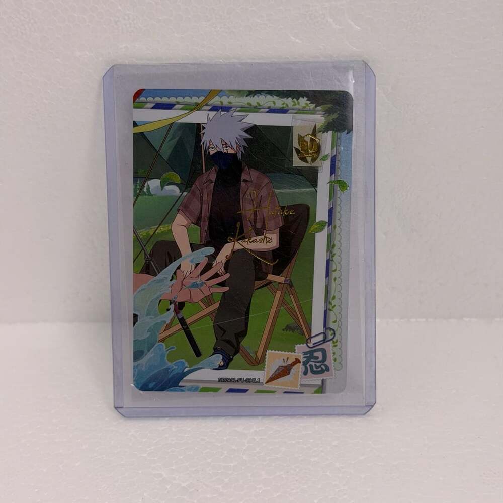 Naruto Kayou Kakashi Hatake Stamp Rare Trading Card NRSA01-PU-004L4
